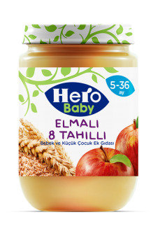 Hero Baby Elmalı 8 Tahıllı 190 gr Kavanoz Mama kullananlar yorumlar